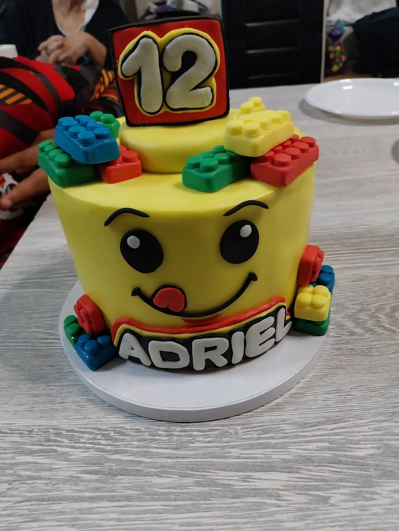 Un gâteau d'une pâtisserie d'Anderlecht